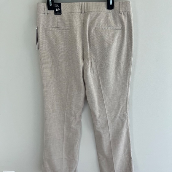 AMANDA & CHELSEA — petite straight-leg pants, size 8. New! - Picture 3 of 3